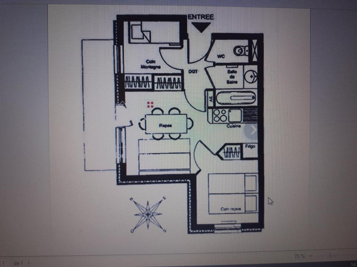 VALFREJUS - Appartement L'Erable Les Chalets de Florence 2 - Chaleureux et fonctionnel - plein centre à côté des télécabines - 4 à 7 pers Esterno foto