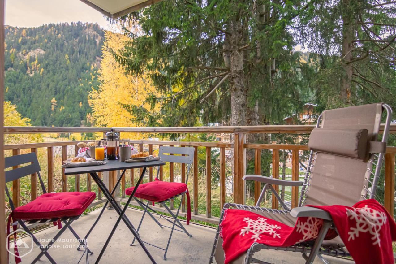VALFREJUS - Appartement L'Erable Les Chalets de Florence 2 - Chaleureux et fonctionnel - plein centre à côté des télécabines - 4 à 7 pers Esterno foto